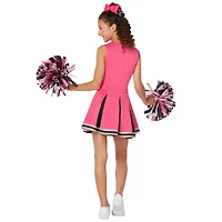 Kids Pink Cheerleader Costume