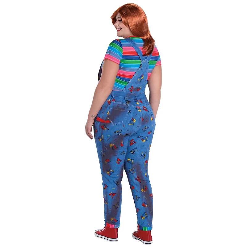 Adult Chucky Overalls Costume