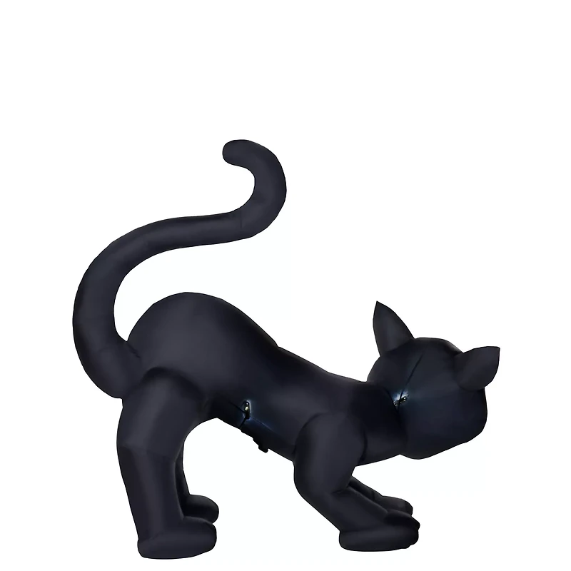 4 Ft Light-Up Scary Cat Inflatable - Decorations