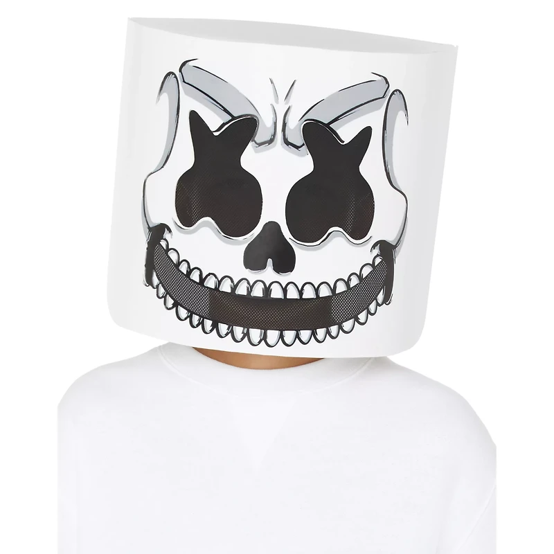 Kids Skeleton Marshmello Half Mask