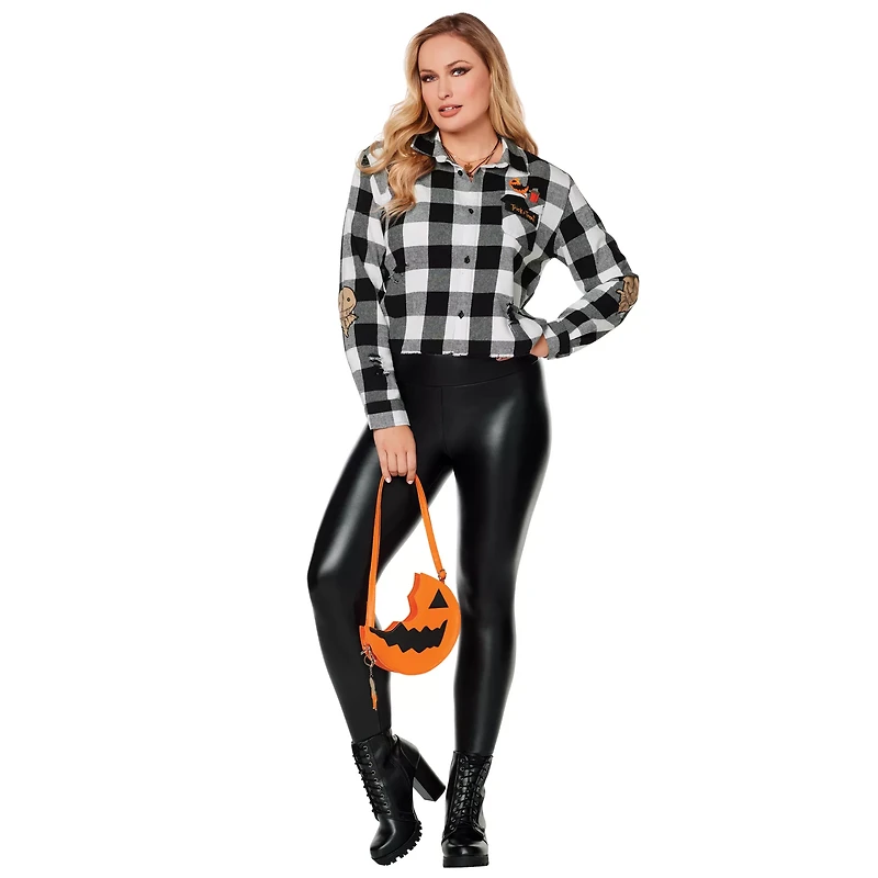 Adult Flannel Shirt - Trick 'r Treat