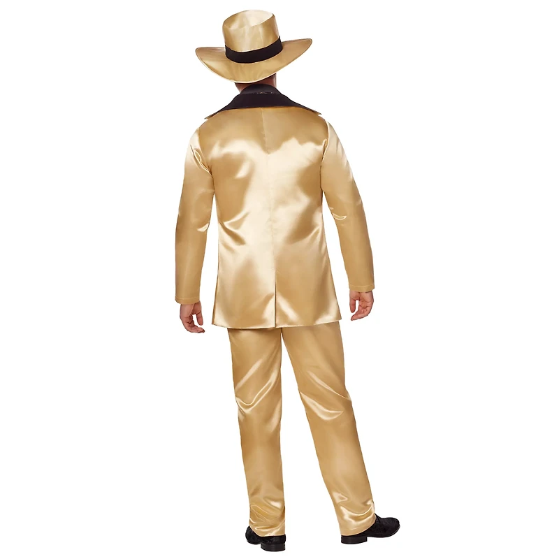 Adult Gold Pimp Costume