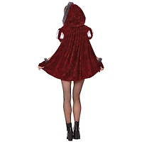 Adult Runaway Red Riding Hood Romper Costume