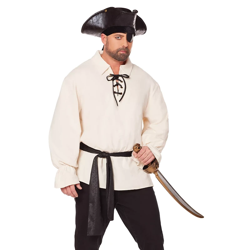Pirate Shirt and Belt Costume Kit