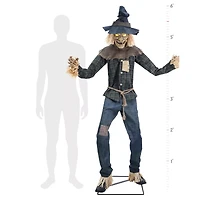 6 Ft Strawman Animatronic