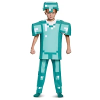 Kids Armor Deluxe Costume - Minecraft