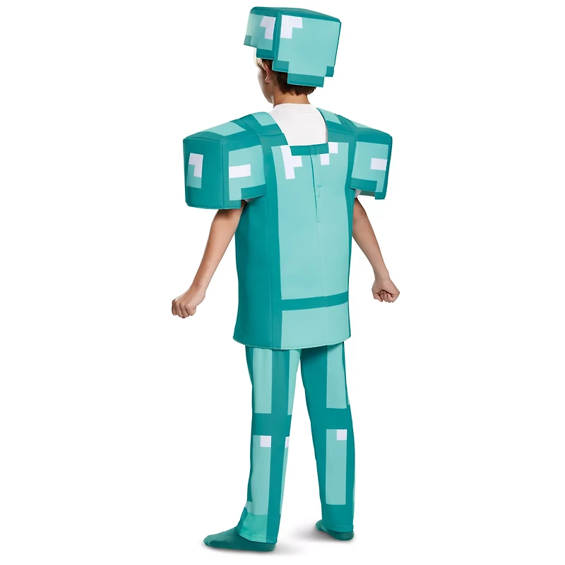 Kids Armor Deluxe Costume - Minecraft