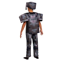 Kids Netherite Armor Costume Deluxe - Minecraft
