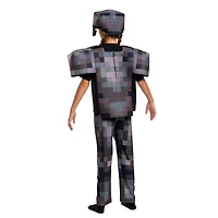 Kids Netherite Armor Costume Deluxe - Minecraft