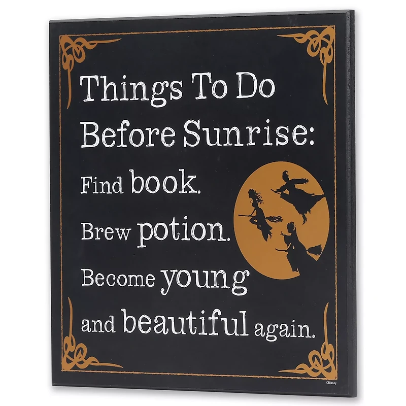 To Do List Sign - Hocus Pocus