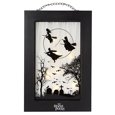 Sanderson Sisters Light-Up Hanging Window Sign - Hocus Pocus