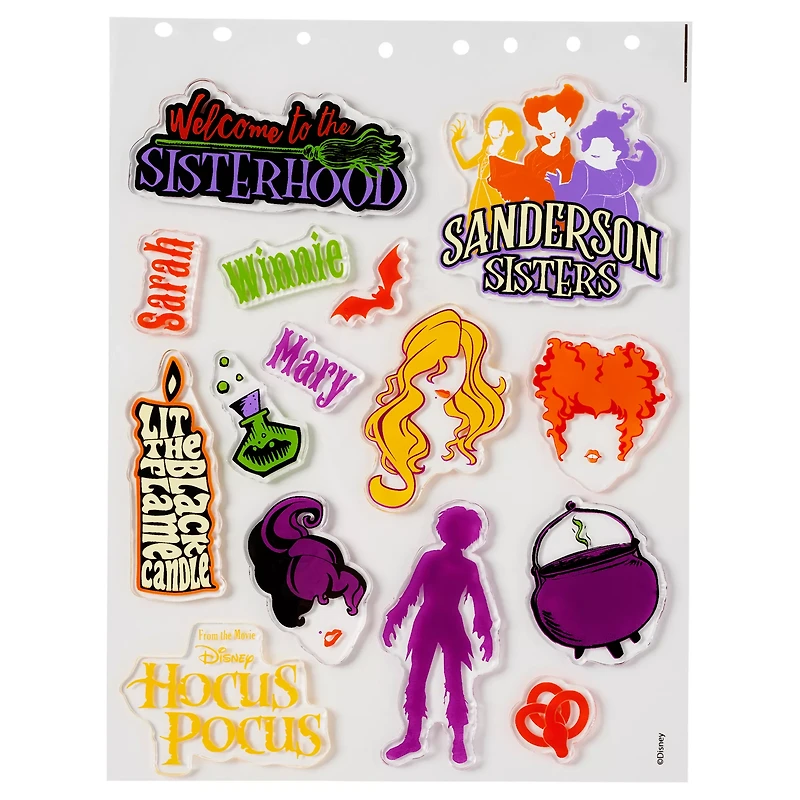 Hocus Pocus Gel Window Clings - Disney