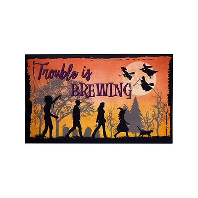 Trouble is Brewing Doormat - Hocus Pocus