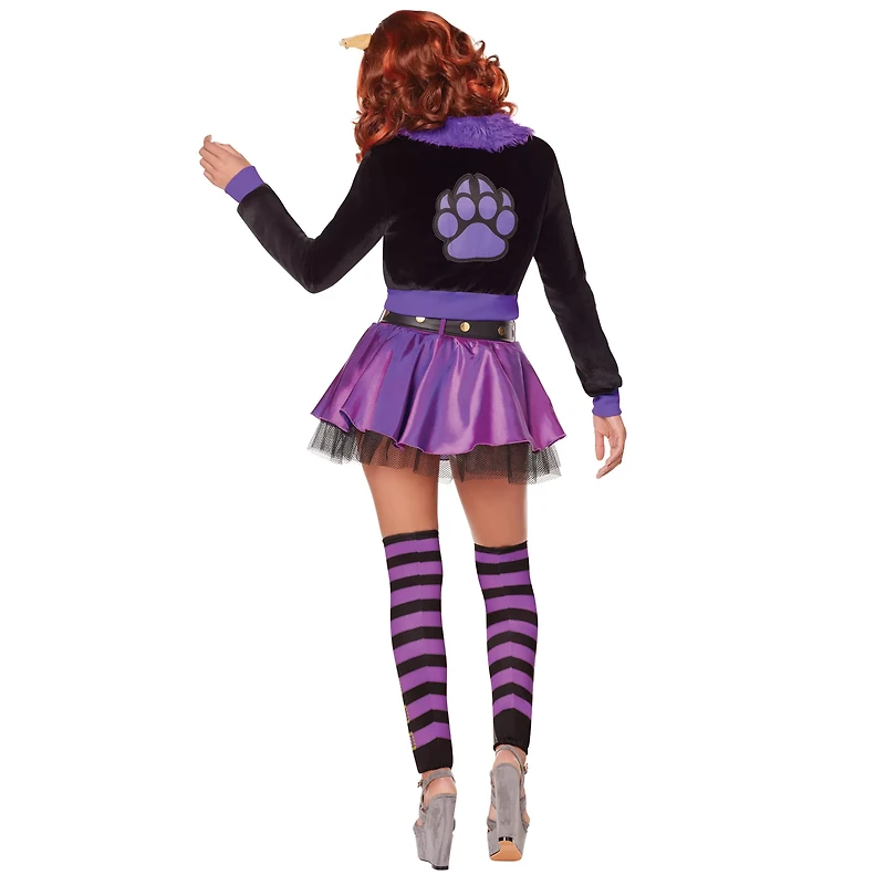 Adult Clawdeen Wolf Costume - Monster High