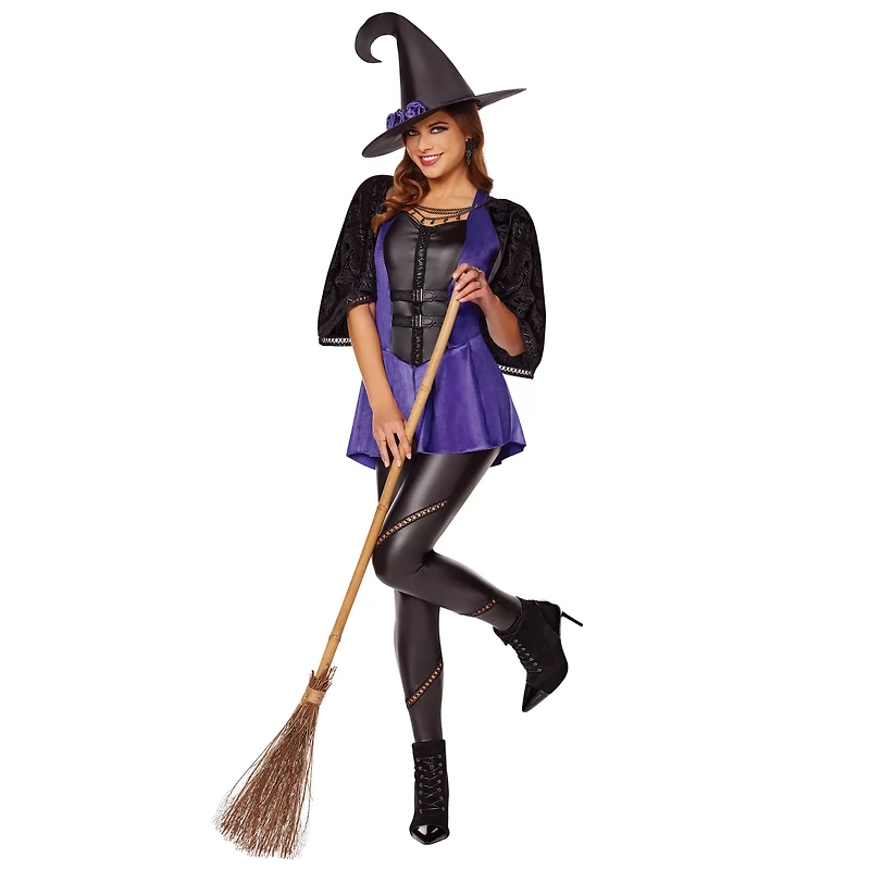 Adult Wicked Spell Caster Witch Costume
