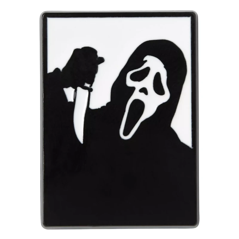 Ghost Face Patch and Pin Set