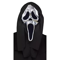 Kids Chrome Ghost Face Full Mask