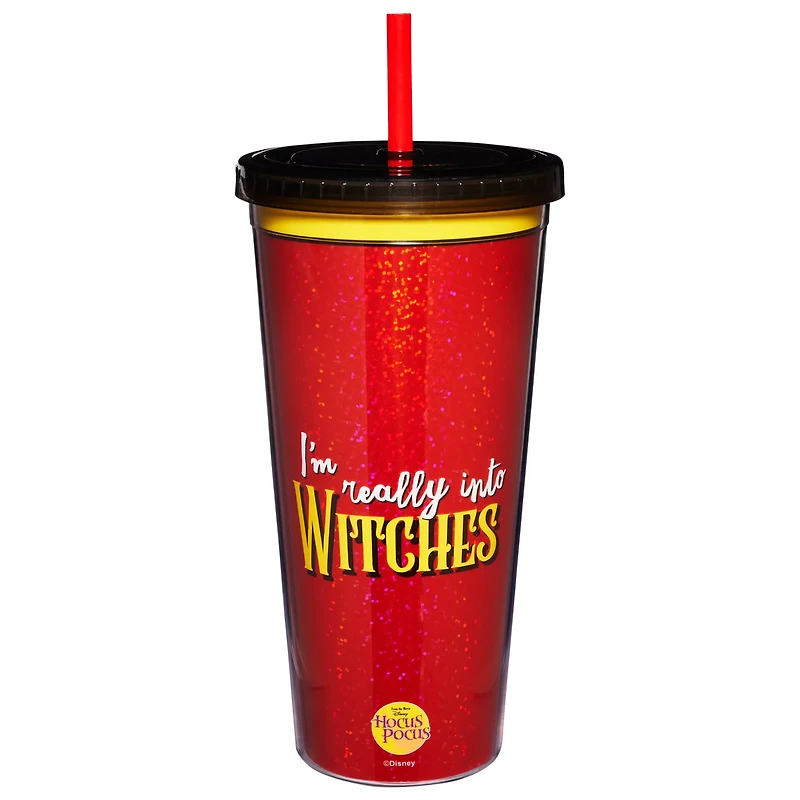 Dani Dennison Cup with Straw 20 oz. - Hocus Pocus