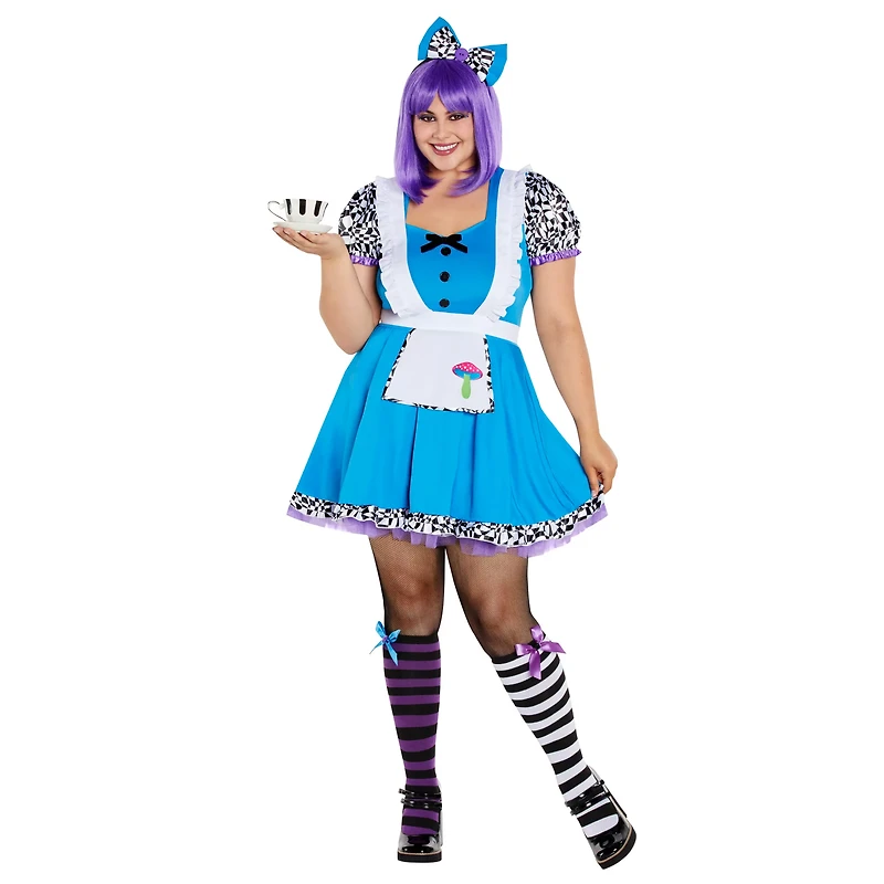 Adult Alice Down the Rabbit Hole Costume