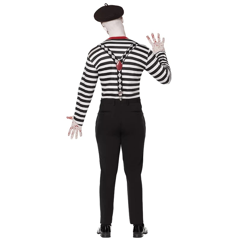 Adult Creepy Mime Costume