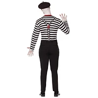 Adult Creepy Mime Costume