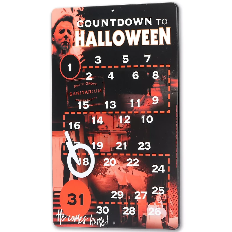 Countdown to Halloween Sign - Halloween