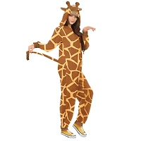 Adult Giraffe Jumpsuit Costume