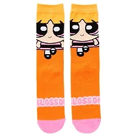 Blossom Crew Socks - The Powerpuff Girls