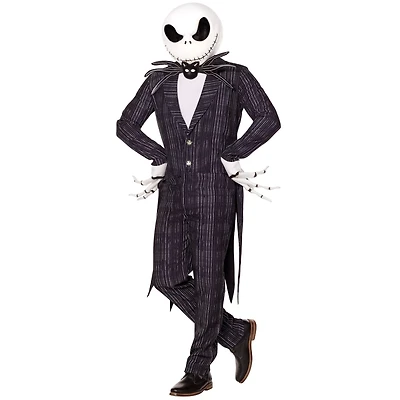 Adult Jack Skellington Costume Deluxe - The Nightmare Before Christmas