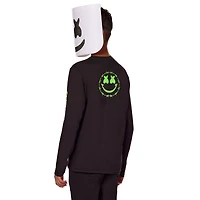 Kids Glow the Dark Marshmello Costume Kit