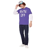 Adult Byte Off T Shirt - Stranger Things