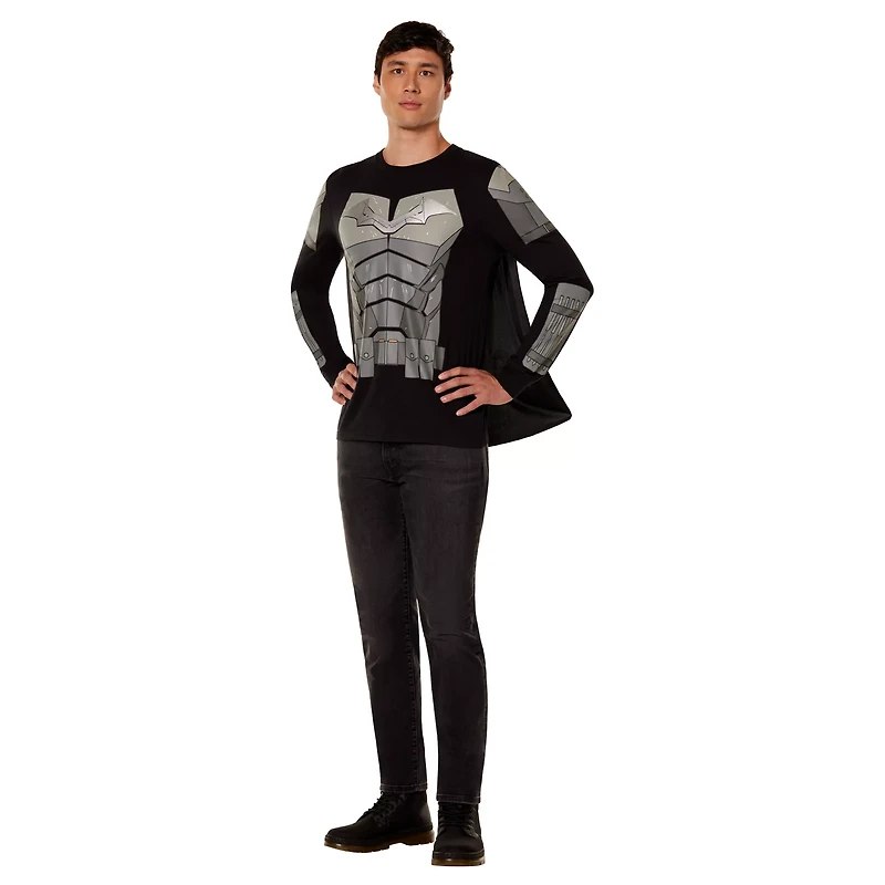 Caped Batman Long Sleeve T Shirt