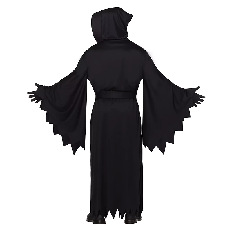 Adult Hooded Black Robe Costume