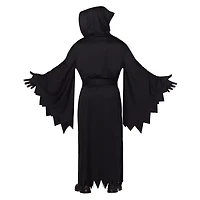 Adult Hooded Black Robe Costume