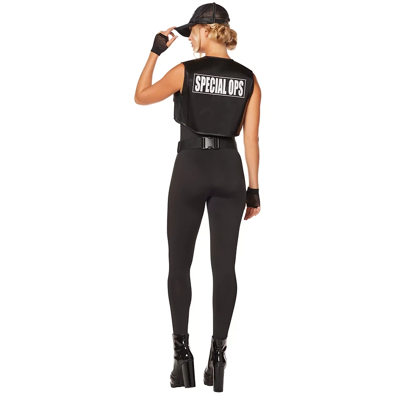 Adult Special Ops Catsuit Costume