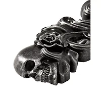 Rose and Skull Hanging Sign