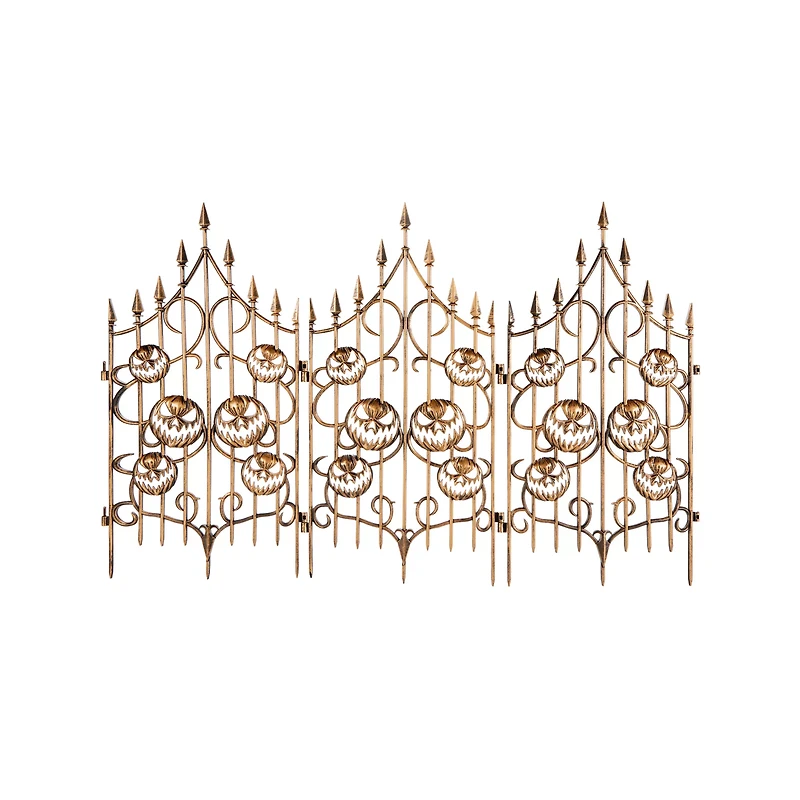 3 Ft Pumpkin Swirl Fence