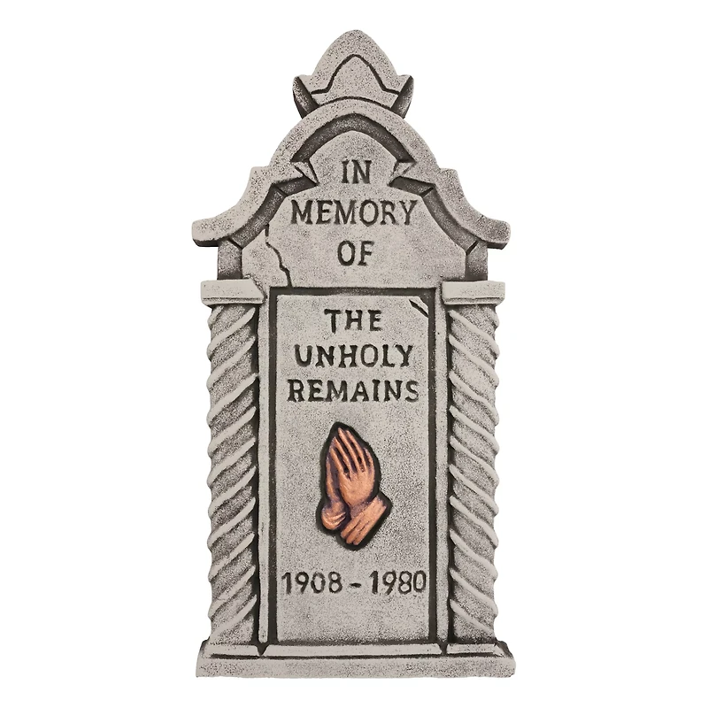 21 Inch Unholy Remains Tombstone