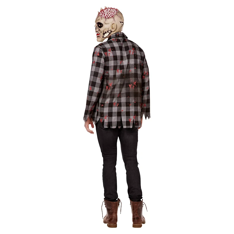 Adult Light-Up Undead Zombie Costume
