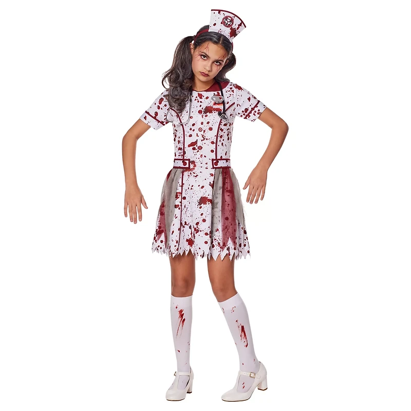 Kids Zombie Nurse Costume