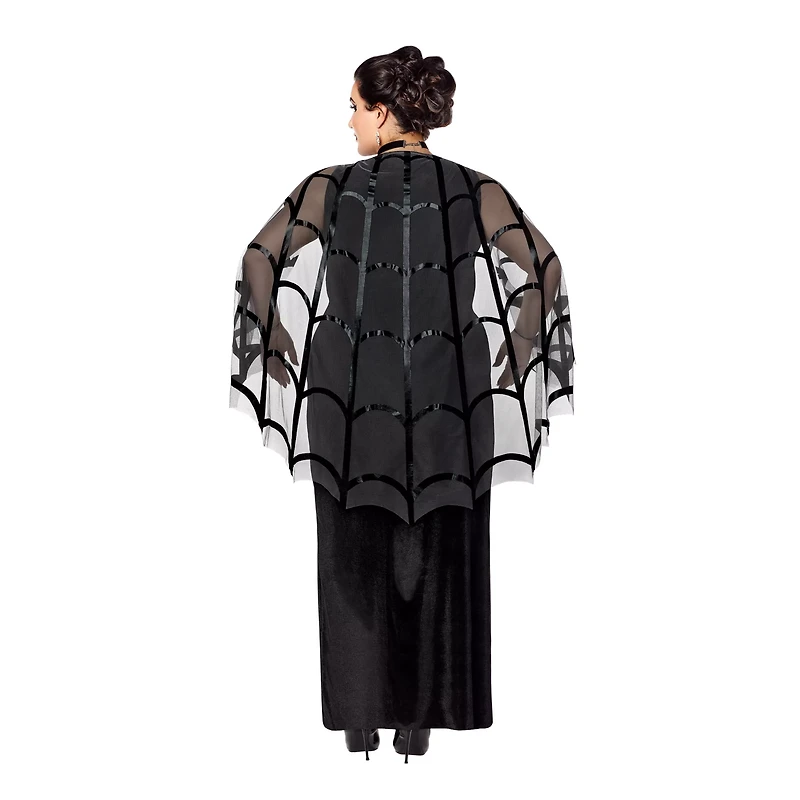Adult Web of Lies Widow Dress Costume