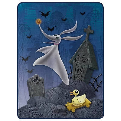 Haunting Zero Fleece Blanket - The Nightmare Before Christmas
