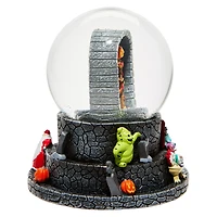 Light-Up Jack Skellington Pumpkin King Snow Globe - The Nightmare Before Christmas