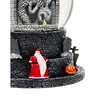 Light-Up Jack Skellington Pumpkin King Snow Globe - The Nightmare Before Christmas
