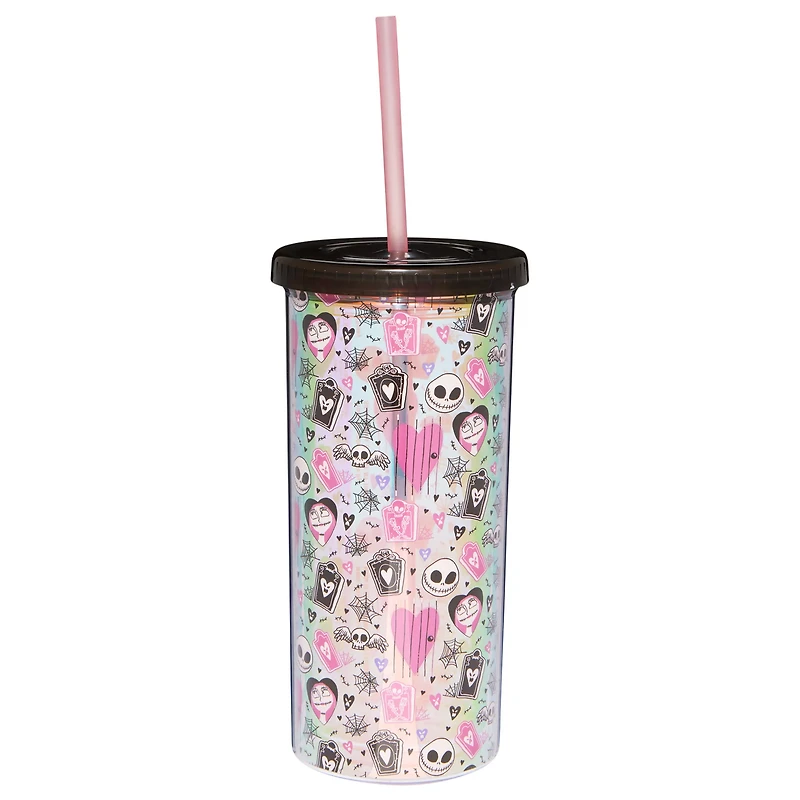 The Nightmare Before Christmas Icons Cup with Straw - 20 oz.