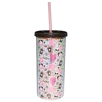 The Nightmare Before Christmas Icons Cup with Straw - 20 oz.