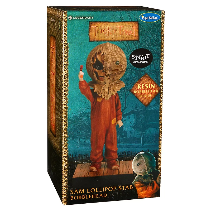 Sam Lollipop Bobblehead Statue - Trick 'r Treat