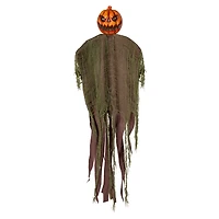 3 Ft Hanging Pumpkin Scarecrow