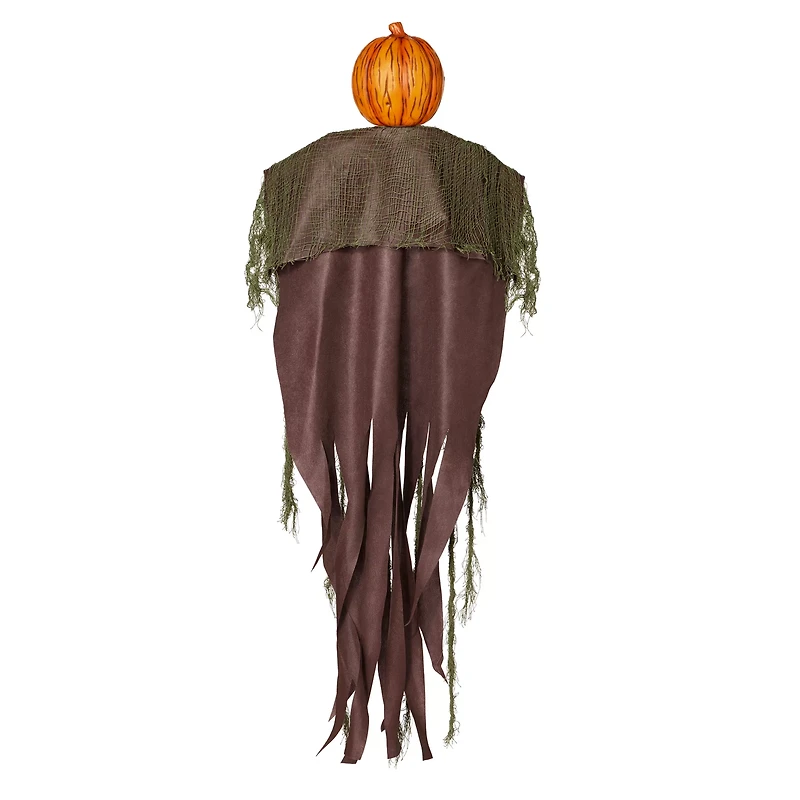 3 Ft Hanging Pumpkin Scarecrow