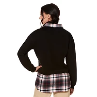 Ghost Face Slasher Flannel Shirt